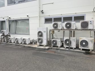 ≪工事レポート≫静岡県静岡市内　某企業様　空調省エネ機器取付！